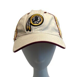 Washington Redskins Reebok Light Brown Baseball Hat Cap Sz L